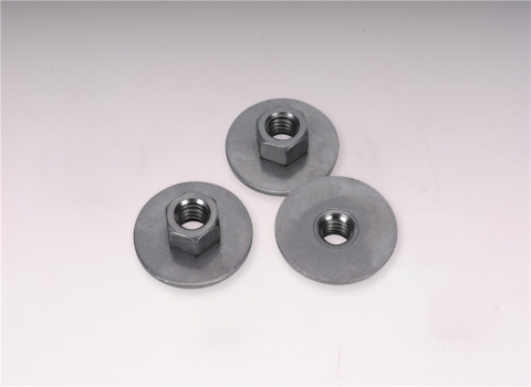 No-standard carp nuts with large flange